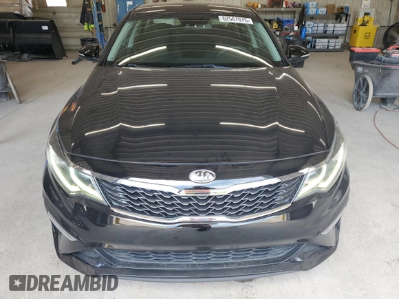 2019 Kia Optima LX with VIN 5XXGT4L36KG361205, listed as a Copart auction lot 62567075 with 47,166 mi miles and Salvage title. Bid and sale history available at DreamBid. Image 5.