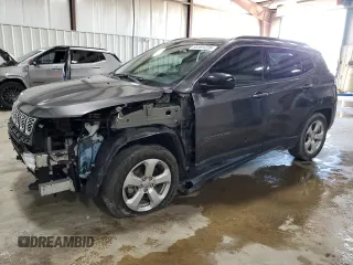2022 Jeep Compass Latitude z VIN 3C4NJCBB1NT220129, wystawiony jako Copart lot #55181225 z przebiegiem 52 170 mil mil oraz Szkoda całkowita • Salvage title. Historia ofert i sprzedaży dostępna na DreamBid. Obrazek 1.