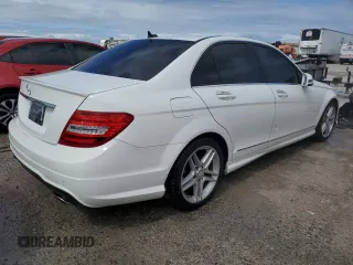 2013 Mercedes-Benz C 350 Sport with VIN WDDGF5HB1DR300170, listed as a Copart auction lot 75082104 with Not Provided miles and Non Repairable. Bid and sale history available at DreamBid. Image 3.