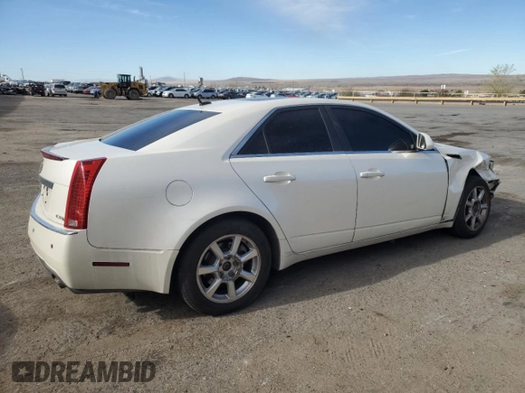 2008 Cadillac CTS RWD w/1SA with VIN 1G6DJ577780134128, listed as a Copart auction lot 50034635 with 214,660 mi miles and Salvage Title. Bid and sale history available at carsss.com. Image 3.
