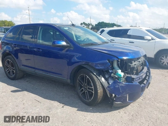 2013 Ford Edge SEL with VIN 2FMDK3JC2DBA35614, listed as a IAAI auction lot 41892784 with 148,278 mi miles. Bid and sale history available at carsss.com. Image 1.