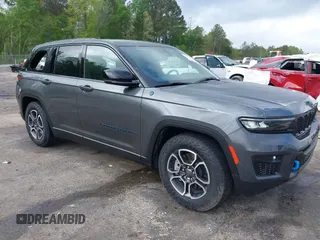 2022 Jeep Grand Cherokee Trailhawk with VIN 1C4RJYC69N8756423, listed as a IAAI auction lot 41947812 with 9,770 mi miles and . Bid and sale history available at DreamBid. Image 1.
