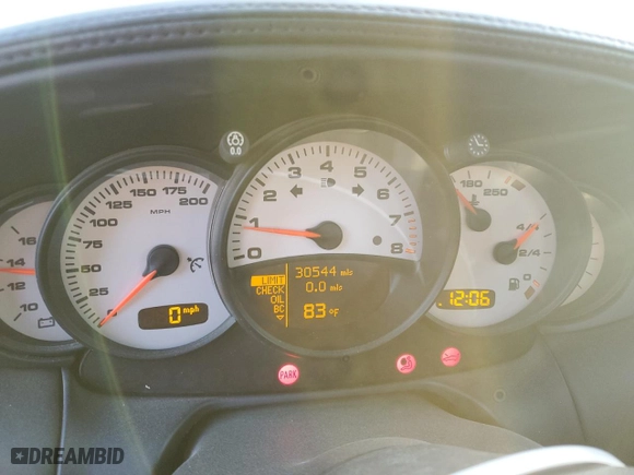 2003 Porsche 911 Carrera with VIN WP0CA29903S651323, listed as a Copart auction lot 78735344 with 30,544 mi miles and Salvage Title. Bid and sale history available at carsss.com. Image 9.