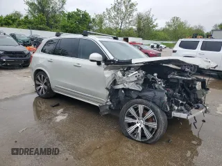 2020 Volvo XC90 Inscription with VIN YV4A221LXL1607974, listed as a Copart auction lot 55291265 with Not provided miles and Salvage title. Bid and sale history available at DreamBid. Image 4.