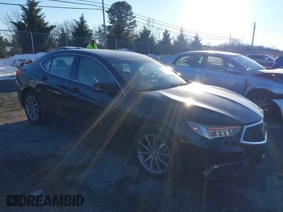 2020 Acura TLX with VIN 19UUB1F32LA006241, listed as a IAAI auction lot 41339765 with 61,174 mi miles. Bid and sale history available at carsss.com. Image 1.