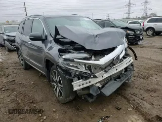 2021 Honda Pilot Touring 8-Passenger with VIN 5FNYF5H91MB023571, listed as a Copart auction lot 81325294 with Not Provided miles and Salvage Title. Bid and sale history available at DreamBid. Image 10.
