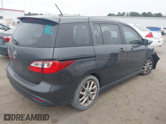 2013 Mazda 5 Touring with VIN JM1CW2CL2D0160917, listed as a IAAI auction lot 41621798 with 135,607 mi miles. Bid and sale history available at carsss.com. Image 4.