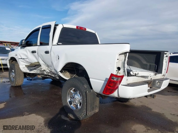 2006 Dodge Ram 2500 SLT with VIN 1D7KS28D96J185616, listed as a IAAI auction lot 41202857 with NaN miles. Bid and sale history available at carsss.com. Image 3.