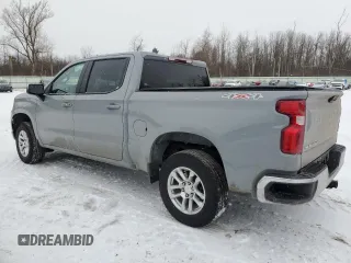 2024 Chevrolet Silverado 1500 LT with VIN 1GCPDKEK8RZ153050, listed as a Copart auction lot 88157845 with 17,232 mi miles and Salvage Title. Bid and sale history available at carsss.com. Image 2.