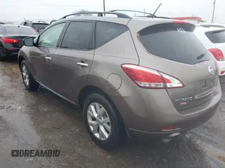 2011 Nissan Murano SL with VIN JN8AZ1MU1BW054649, listed as a IAAI auction lot 41552105 with 231,535 mi miles and . Bid and sale history available at DreamBid. Image 3.