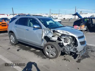2014 Chevrolet Equinox LTZ with VIN 2GNALDEKXE6191672, listed as a IAAI auction lot 41706804 with 45,507 mi miles. Bid and sale history available at carsss.com. Image 1.