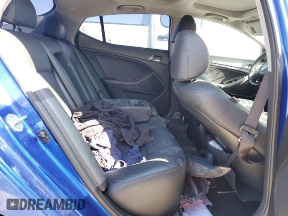 2015 Kia Optima SX Turbo with VIN 5XXGR4A62FG387687, listed as a Copart auction lot 53827035 with Not provided miles and Salvage title. Bid and sale history available at DreamBid. Image 10.