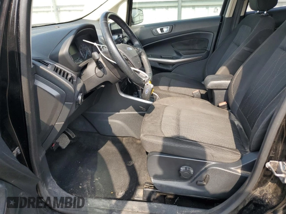 2019 Ford EcoSport SE z VIN MAJ3S2GE8KC267317, wystawiony jako Copart lot #53885175 z przebiegiem 51 737 mil mil oraz Szkody całkowita. Historia ofert i sprzedaży dostępna na DreamBid. Obrazek 7.