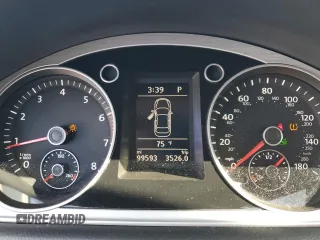 2015 Volkswagen CC Sport with VIN WVWBN7AN5FE803296, listed as a Copart auction lot 47953495 with 99,593 mi miles and Salvage Title. Bid and sale history available at DreamBid. Image 9.