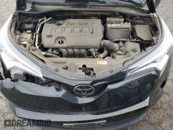 2019 Toyota C-HR XLE z VIN JTNKHMBX8K1055954, wystawiony jako Copart lot #53290965 z przebiegiem 63 265 mil mil oraz Szkoda całkowita • Salvage title. Historia ofert i sprzedaży dostępna na DreamBid. Obrazek 11.