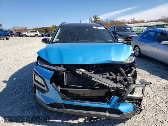 2018 Hyundai Kona SEL with VIN KM8K2CAA4JU145110, listed as a Copart auction lot 75627364 with 46,001 mi miles and Salvage Title. Bid and sale history available at carsss.com. Image 5.