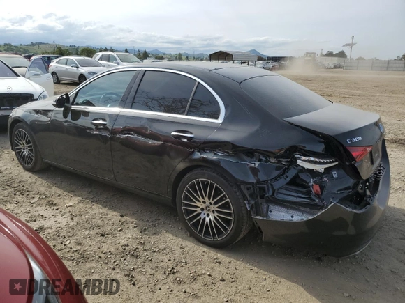 2023 Mercedes-Benz C 300 z VIN W1KAF4GB9PR127388, wystawiony jako Copart lot #52206855 z przebiegiem 40 693 mil mil oraz Szkoda całkowita • Salvage title. Historia ofert i sprzedaży dostępna na DreamBid. Obrazek 2.