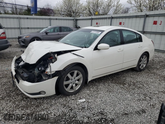 2004 Nissan Maxima SL with VIN 1N4BA41E74C824398, listed as a Copart auction lot 51312995 with 143,549 mi miles and Salvage Title. Bid and sale history available at DreamBid. Image 1.