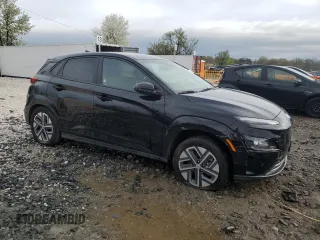 2023 Hyundai Kona SE with VIN KM8K23AGXPU191490, listed as a Copart auction lot 51813265 with 22,101 mi miles and Non Repairable. Bid and sale history available at carsss.com. Image 4.