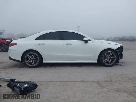 2020 Mercedes-Benz CLA with VIN WDD5J4HB6LN007175, listed as a IAAI auction lot 41480205 with 56,172 mi miles. Bid and sale history available at carsss.com. Image 14.