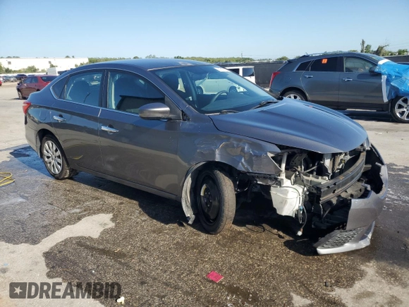 2016 Nissan Sentra S with VIN 3N1AB7APXGY242977, listed as a Copart auction lot 51317575 with 106,431 mi miles and Salvage Title. Bid and sale history available at carsss.com. Image 4.