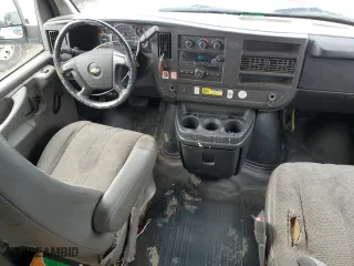 2013 Chevrolet Express Cargo Van with VIN 1GCWGFBA3D1146861, listed as a Copart auction lot 54274485 with 214,114 mi miles and Clean Title. Bid and sale history available at carsss.com. Image 8.