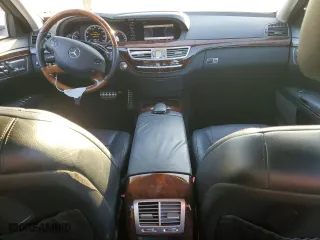 2013 Mercedes-Benz S-Class S 550 with VIN WDDNG7DB9DA519723, listed as a Copart auction lot 45990435 with 143,656 mi miles and Salvage Title. Bid and sale history available at carsss.com. Image 8.