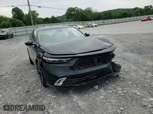 2024 Honda Accord Touring with VIN 1HGCY2F81RA052311, listed as a Copart auction lot 56521325 with 9,151 mi miles and Salvage title. Bid and sale history available at DreamBid. Image 14.