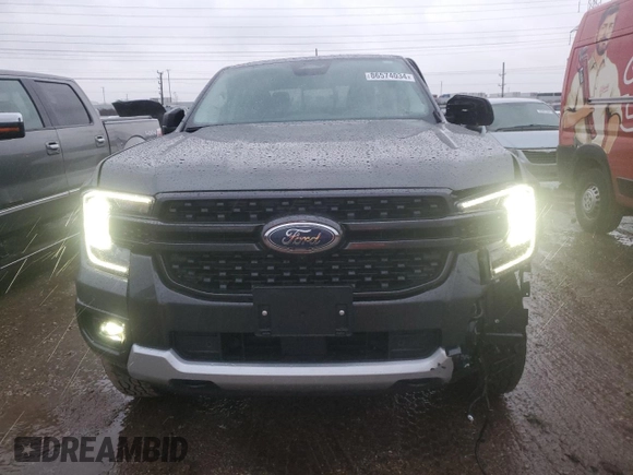 2024 Ford Ranger XLT with VIN 1FTER4HH2RLE53478, listed as a Copart auction lot 86574034 with 504 mi miles and Salvage Title. Bid and sale history available at carsss.com. Image 5.