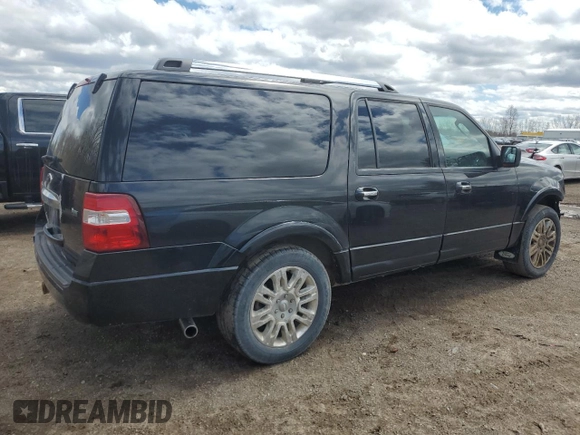 2013 Ford Expedition Max Limited with VIN 1FMJK2A5XDEF13135, listed as a Copart auction lot 53098765 with 179,958 mi miles and Clean title. Bid and sale history available at DreamBid. Image 3.