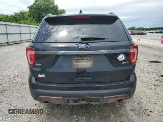 2017 Ford Explorer XLT with VIN 1FM5K8D84HGB50013, listed as a Copart auction lot 61063485 with 85,924 mi miles and Salvage title. Bid and sale history available at DreamBid. Image 6.