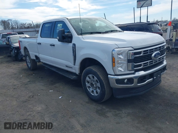 2024 Ford Super Duty F-250 SRW XL with VIN 1FT7W2BT8RED03723, listed as a IAAI auction lot 41623084 with 52,249 mi miles. Bid and sale history available at carsss.com. Image 1.