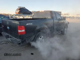 2008 Ford F-150 XL with VIN 1FTRF14W48KE24792, listed as a Copart auction lot 89286445 with 221,905 mi miles and Salvage Title. Bid and sale history available at carsss.com. Image 3.