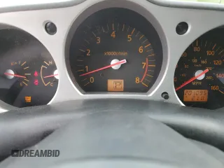 2003 Nissan 350Z Touring z VIN JN1AZ34E43T012305, wystawiony jako Copart lot #53831675 z przebiegiem 201 095 mil mil oraz Nie do naprawy • Non repairable. Historia ofert i sprzedaży dostępna na DreamBid. Obrazek 9.