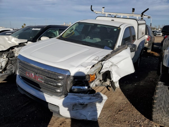 2017 GMC Canyon 2WD SLE with VIN 1GTH5BEA2H1293813, listed as a Copart auction lot 75171644 with 133,415 mi miles and Salvage Title. Bid and sale history available at carsss.com. Image 1.