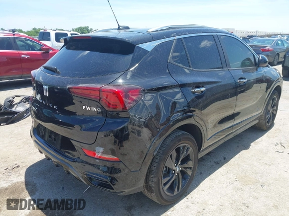 2025 Buick Encore GX Sport Touring with VIN KL4AMDSLXSB084076, listed as a IAAI auction lot 42363340 with Not provided miles and . Bid and sale history available at DreamBid. Image 4.