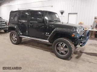2008 Jeep Wrangler Unlimited X with VIN 1J4GA391X8L558984, listed as a IAAI auction lot 41016498 with NaN miles. Bid and sale history available at carsss.com. Image 1.