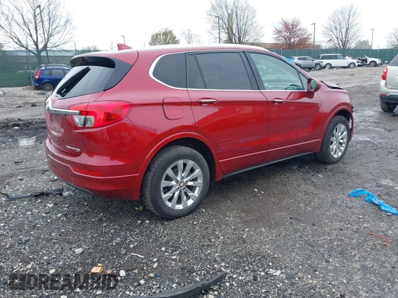 2017 Buick Envision Essence with VIN LRBFXDSA1HD092273, listed as a IAAI auction lot 41961115 with 61,036 mi miles and . Bid and sale history available at carsss.com. Image 4.