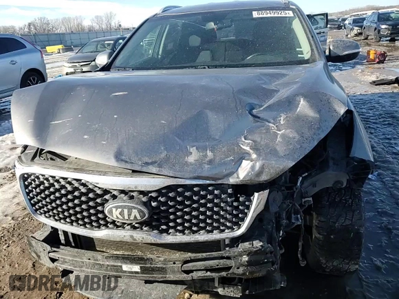 2017 Kia Sorento LX with VIN 5XYPG4A39HG245525, listed as a Copart auction lot 88949925 with 115,504 mi miles and Salvage Title. Bid and sale history available at carsss.com. Image 11.