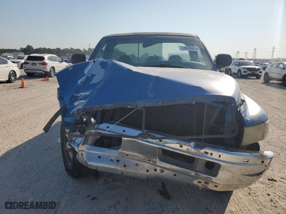 1998 Dodge Ram 1500 with VIN 1B7HC16XXWS558746, listed as a Copart auction lot 74530424 with 189,783 mi miles and Salvage Title. Bid and sale history available at carsss.com. Image 5.