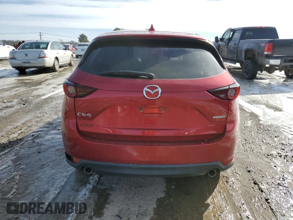2020 Mazda CX-5 Sport with VIN JM3KFABM2L1817439, listed as a Copart auction lot 45988325 with 98,044 mi miles and Salvage Title. Bid and sale history available at carsss.com. Image 6.