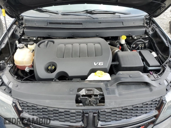 2017 Dodge Journey GT with VIN 3C4PDCEG3HT555629, listed as a Copart auction lot 51234115 with 73,241 mi miles and Salvage title. Bid and sale history available at DreamBid. Image 12.