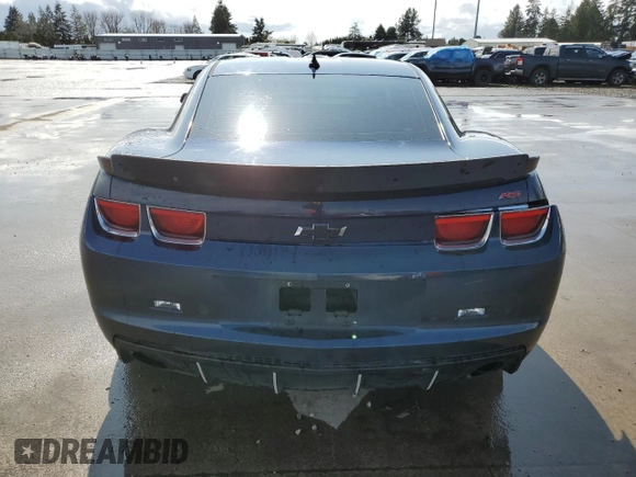 2011 Chevrolet Camaro 2LT with VIN 2G1FC1ED4B9132666, listed as a Copart auction lot 50950605 with 121,565 mi miles and Salvage title. Bid and sale history available at DreamBid. Image 6.
