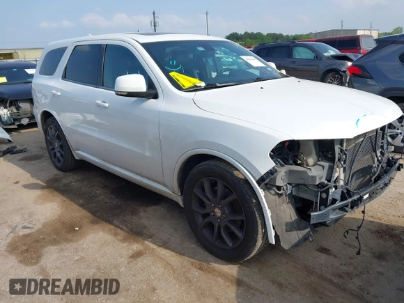 2015 Dodge Durango R/T с VIN 1C4SDHCT0FC953395, выставлен на аукционе IAAI как лот 41894643 с пробегом 142 564 миль миль и . История ставок и продаж доступна на DreamBid. Изображение 1.