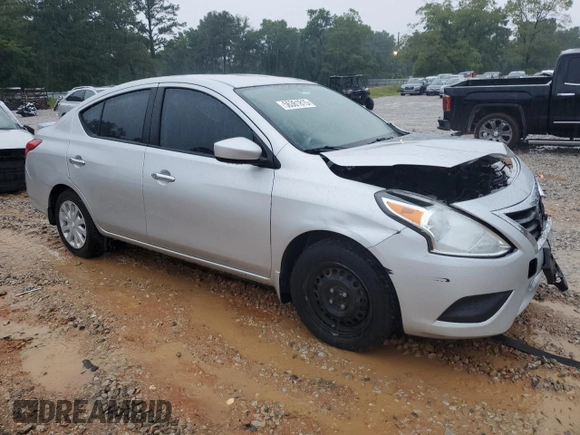 2016 Nissan Versa SV with VIN 3N1CN7AP3GL861630, listed as a Copart auction lot 56361815 with 107,845 mi miles and Salvage title. Bid and sale history available at DreamBid. Image 4.