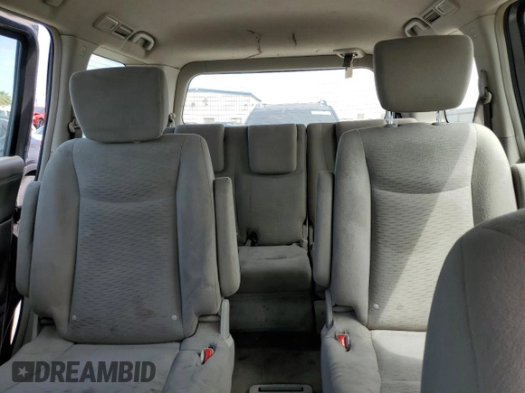 2014 Nissan Quest SV with VIN JN8AE2KP0E9107827, listed as a Copart auction lot 53462535 with Not Provided miles and Clean Title. Bid and sale history available at carsss.com. Image 10.