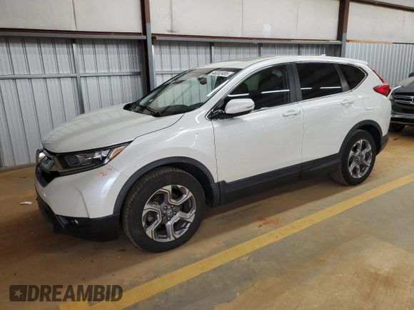 2017 Honda CR-V EX-L with VIN 2HKRW1H87HH507479, listed as a Copart auction lot 48202485 with 101,358 mi miles and Salvage Title. Bid and sale history available at carsss.com. Image 1.