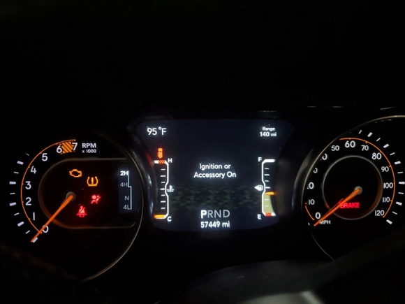 2020 Jeep Wrangler Unlimited Sport Altitude with VIN 1C4HJXDNXLW335332, listed as a Copart auction lot 62008745 with 57,449 mi miles and Salvage title. Bid and sale history available at DreamBid. Image 9.