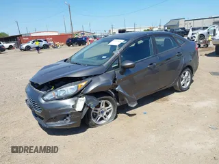 2018 Ford Fiesta SE with VIN 3FADP4BJ5JM144027, listed as a IAAI auction lot 41977656 with 34,217 mi miles. Bid and sale history available at carsss.com. Image 2.