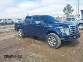 2014 Ford F-150 XL with VIN 1FTFW1EF9EKG29232, listed as a IAAI auction lot 41609025 with 172,364 mi miles. Bid and sale history available at carsss.com. Image 1.